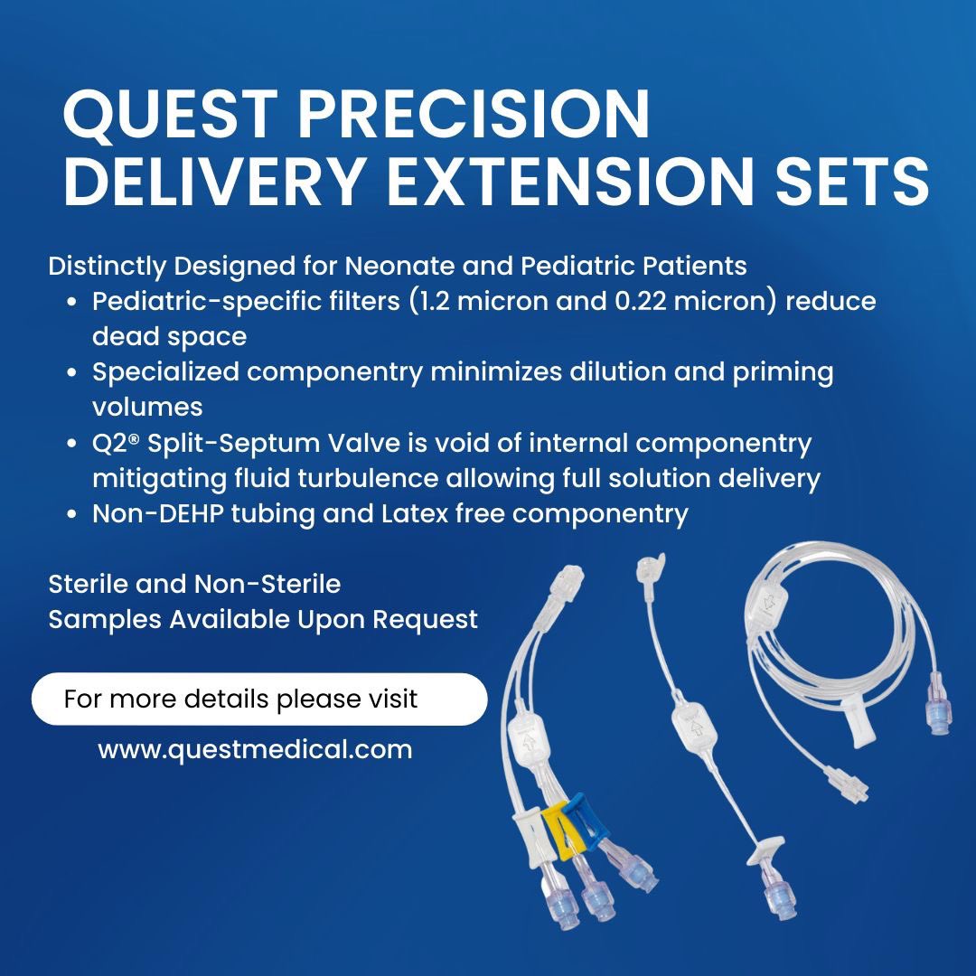 quest_med's tweet photo. Quest’s extension focuses on safe and accurate infusion therapy delivery with minimal priming volumes and high flow rates. Our offerings include various tubing sizes and component options to keep your patients safe.

Learn more: https://t.co/DqBZlAzNwf

#infusiontherapy #infusion https://t.co/1YizOeJVsT
