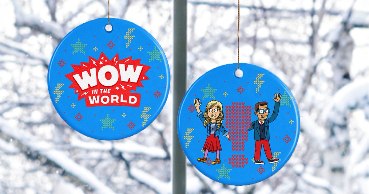 Looking for a gift that will really WOW?! Check out the Wow in the World Holiday Capsule Collection that just dropped in the Wondery Shop! 🖐️🎤🎁 ow.ly/1wxv50LF3lG 
<a href="/WonderyMedia/">Wondery</a> #WowInTheWorld #WITW #Podcast #PodcastForKids