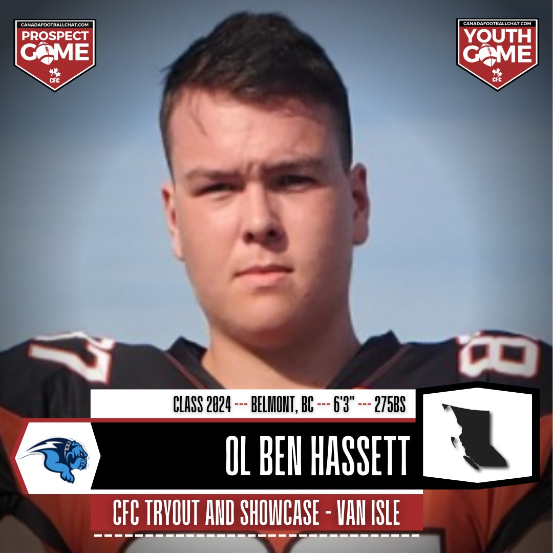 chatfootball's tweet photo. #CFCTS Feature: Class of 2024 @Benhassett78 primed for success on Vancouver Island ... https://t.co/GFzx53KBbM
"I feel it would be an amazing accomplishment playing that big of a game at my age and experience level."
REGISTER NOW ▶️ https://t.co/sMpTyFv1iC https://t.co/UDbgPHNSKv