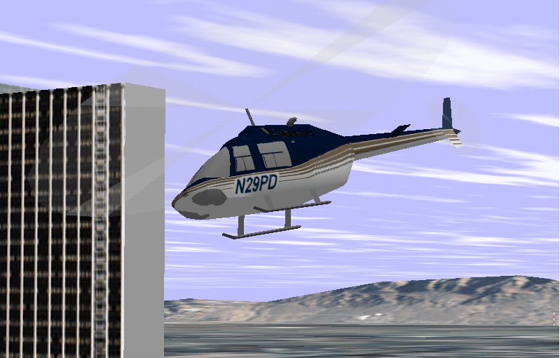 Bell Flight Helicopter Simulation