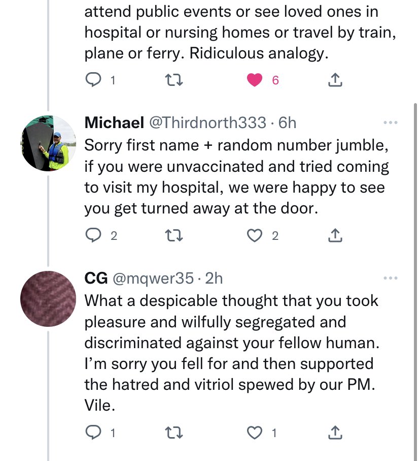 mqwer35's tweet photo. @Francis56537941 @Thirdnorth333 @EdtheSock Certainly not at you - it was a reply to this: https://t.co/5l33PXiPEi