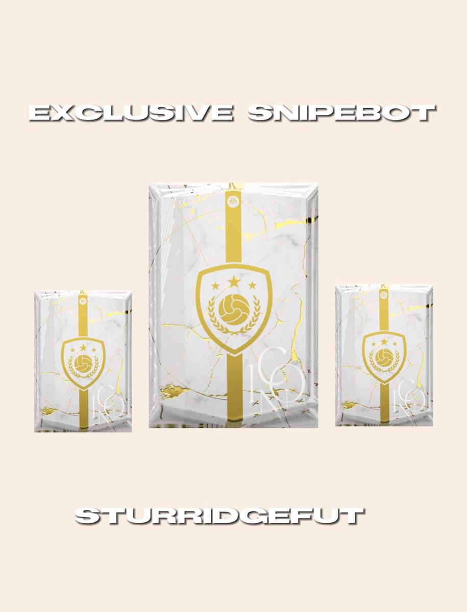 sturridgeFifa's tweet photo. Our Snipebot is officially here! Dm me for a discount code you can buy link in bio! https://t.co/ds1A6Ox1nH