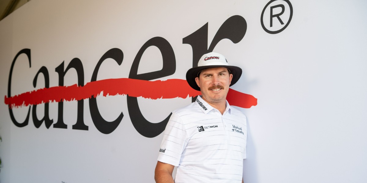 UTMDAnderson's tweet photo. Have you seen this month’s @GolfDigest cover star? He’s a cancer survivor and our very own bucket hat trendsetter @Joel_Dahmen. #EndCancer https://t.co/kXV8R7W8QI