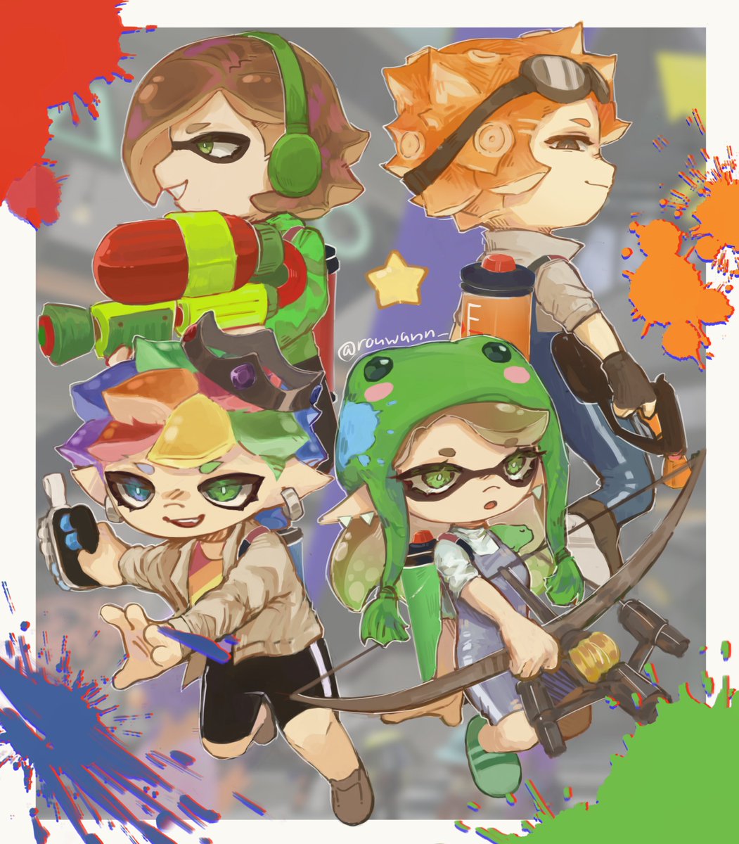 Splat with the gang