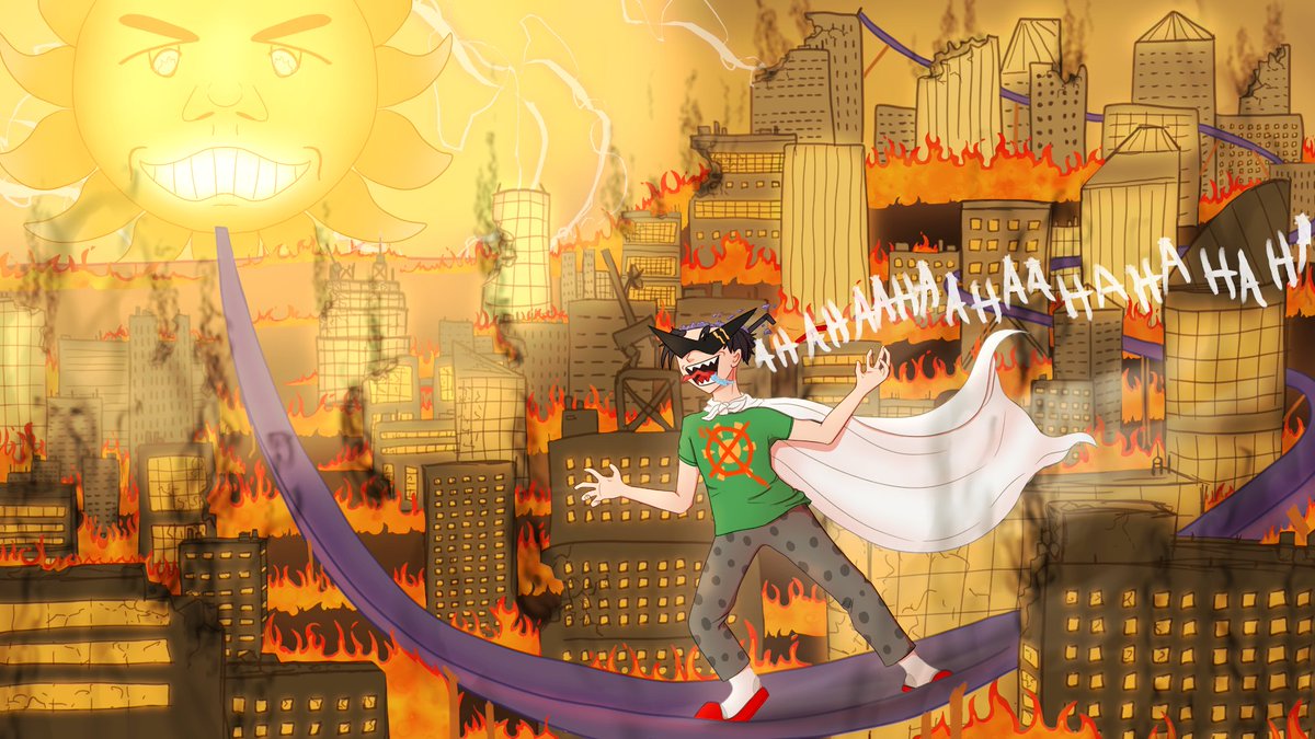 Nytethyme_'s tweet photo. in this city, we fight the sun 🌞🔫😎
-

commission for @GormlessK ! #imnotdoinghashtags #imtootiredtothinkofthem #soyouregettingthisinstead #exdee https://t.co/dDmKhr1wfN