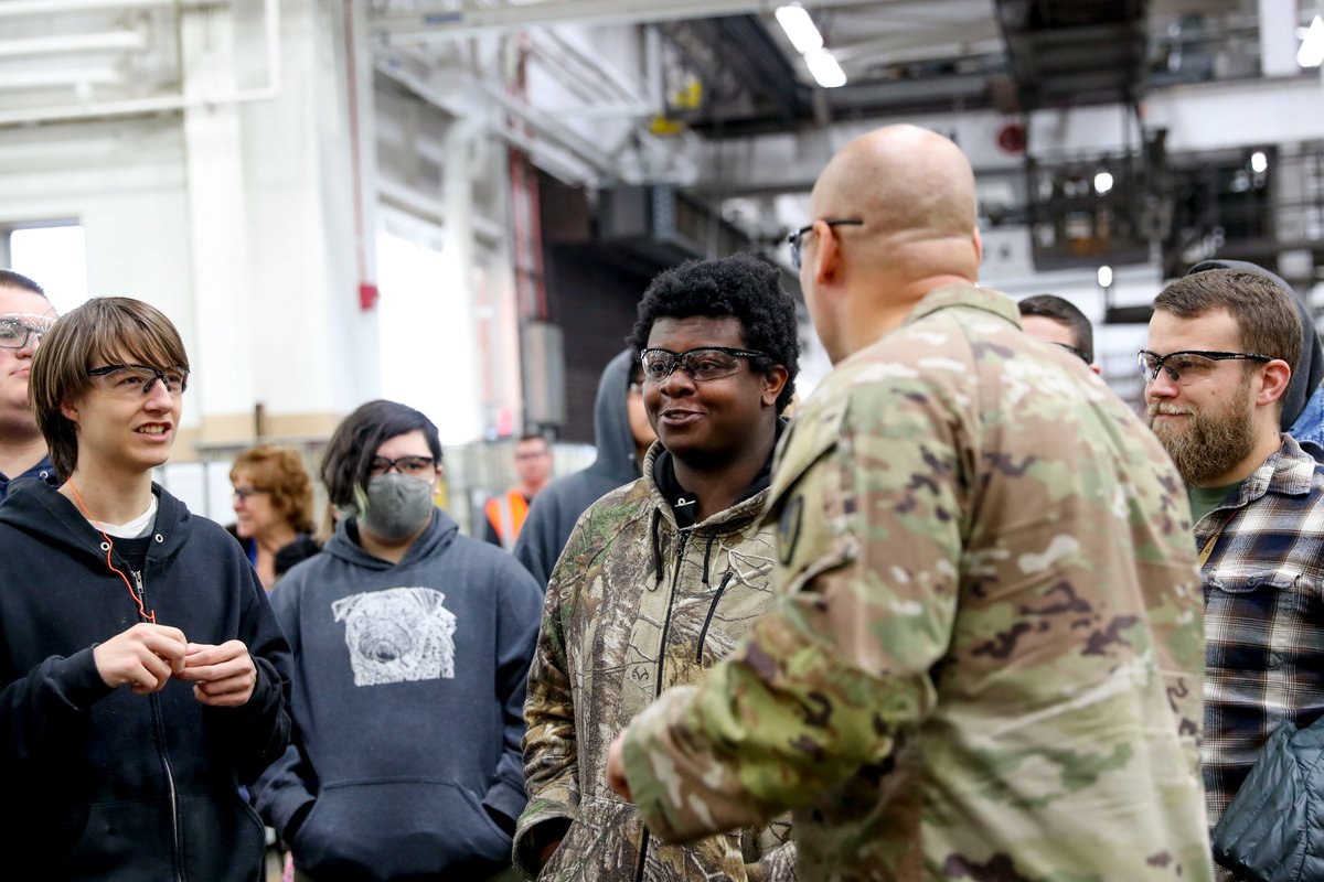 Questar III students visited the <a href="/Watervliet_Army/">Watervliet Arsenal</a> today for a tour and to discuss opportunities available after high school. Thank you to the Arsenal staff for their hospitality.