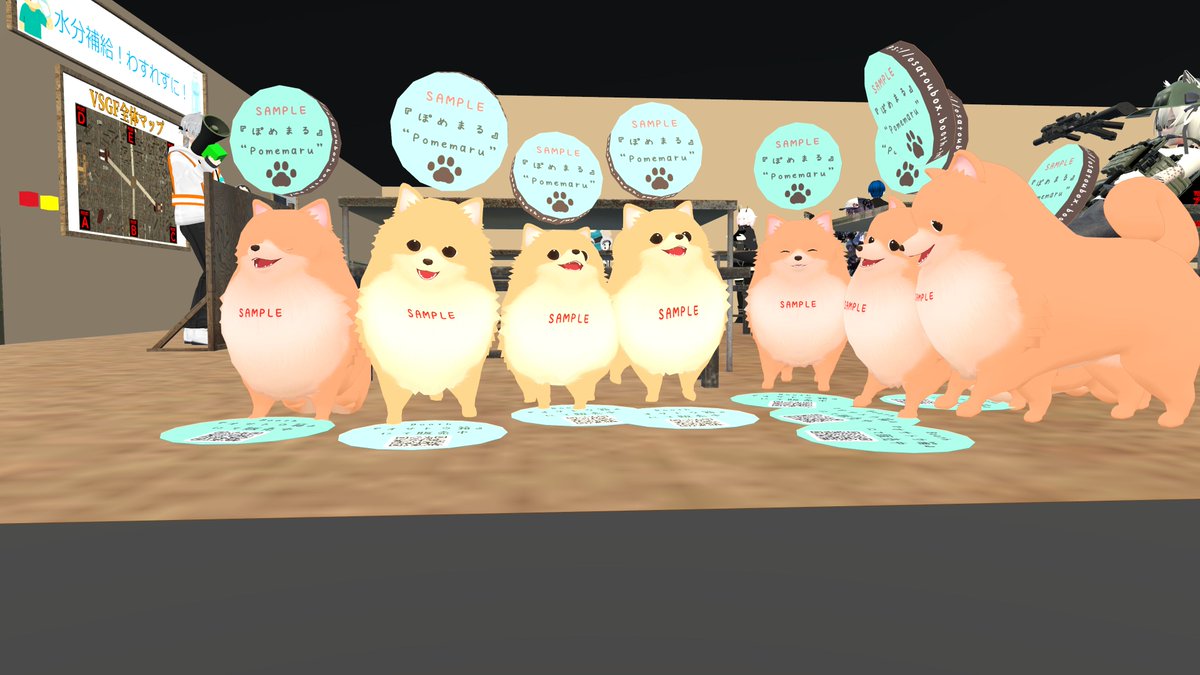 ganero17's tweet photo. 昨日の #VRChat
定例サバゲー #VSGF にお邪魔とシルちゃんの華麗な機関車運転に揺られてきました~
今日は休肝日&今日からまた出張です https://t.co/uO5OwAiZLz