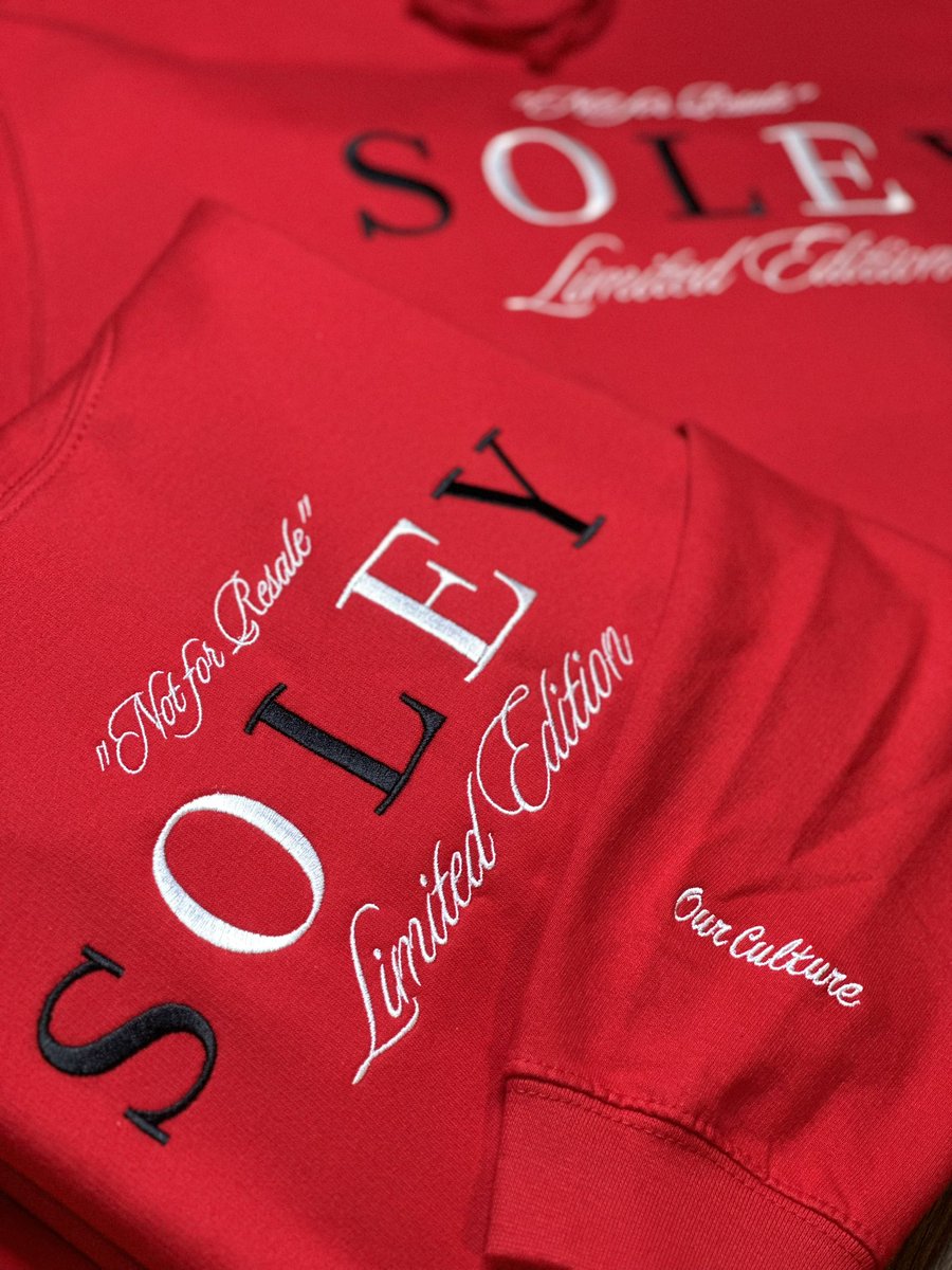 BammSoley's tweet photo. Sand Hoodie, Fire Red Hoodie. Hit IG @ Soley.Culture to win a FREE one! #WSSU #NCAT #NCCU https://t.co/zNQR0usiHh