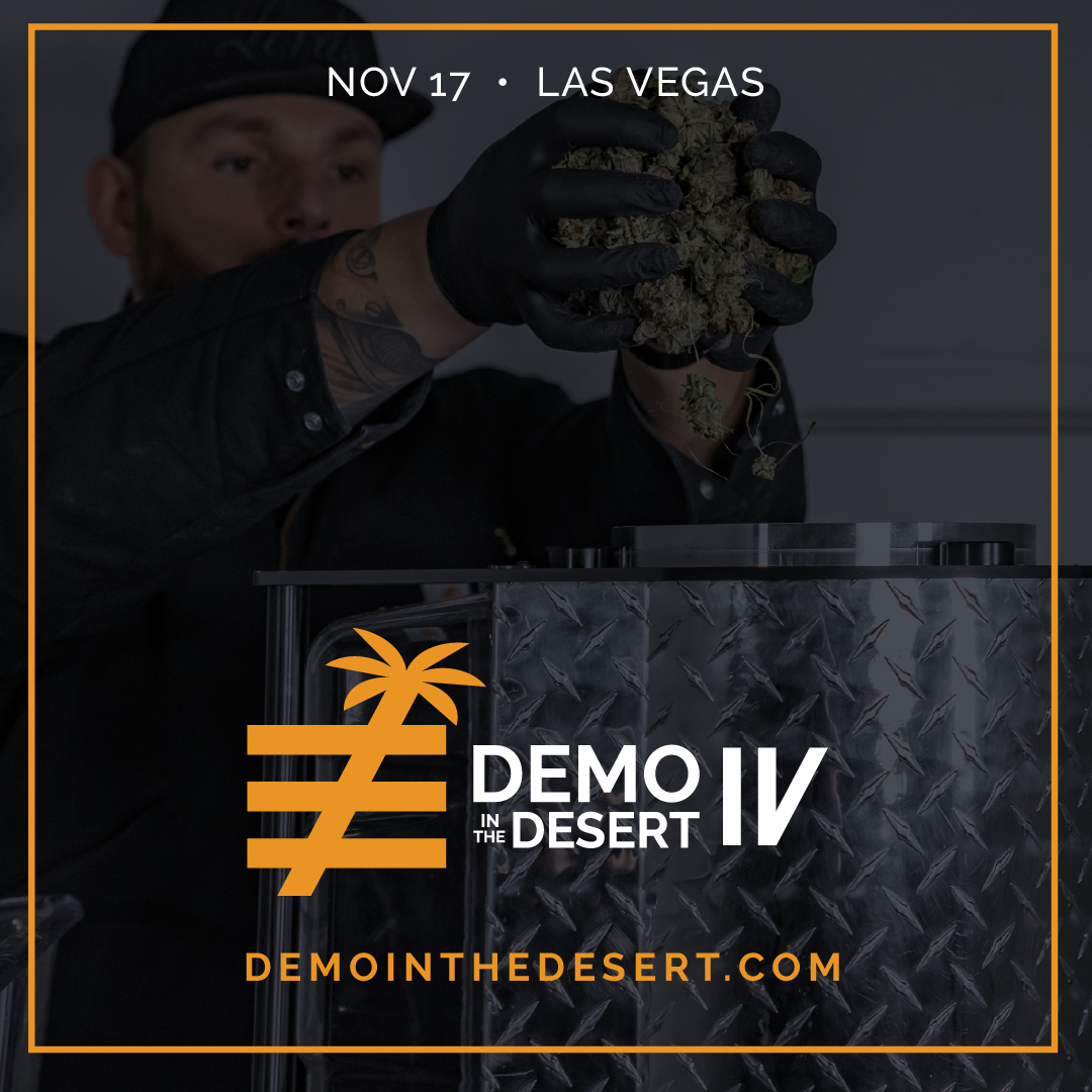 theTriminator's tweet photo. Demo in the Desert IV is tomorrow! Join Triminator from 1-3 PM in Las Vegas and get FREE RIDES to and from the event. Catch live product demos, and enjoy free food & drinks. Link in bio for details.
.
.
.
.
#DemointheDesert #Triminator #Cannabis #MJBizCon #LasVegas https://t.co/NHpmgUBcvv