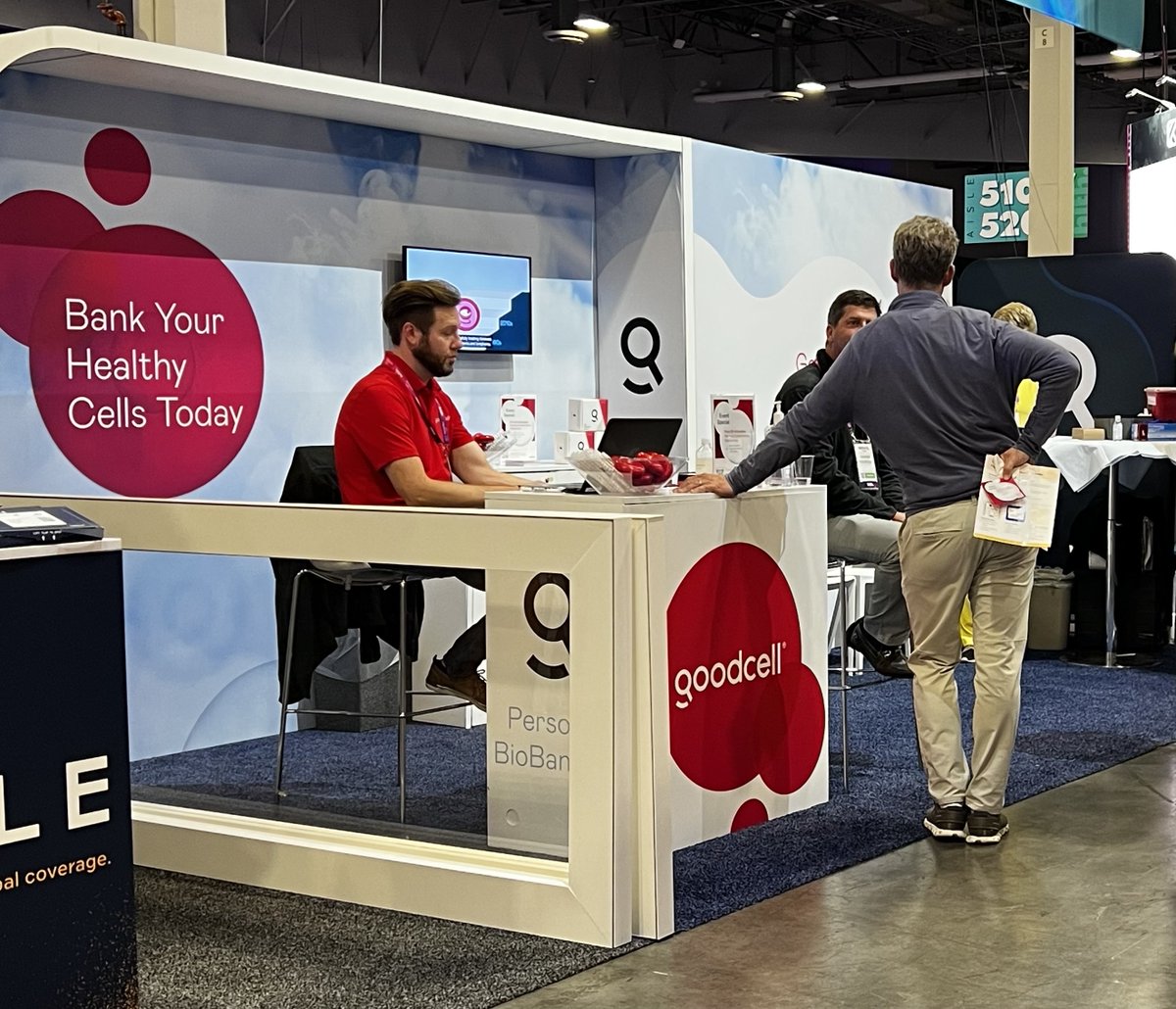 Our team has been having a blast at #HLTH22 – meeting new faces and sharing how GoodCell can empower long-term health journeys. 

To learn for yourself, visit hubs.li/Q01smDJL0 

#GoodCell #StemCells #Biobanking #PreventiveHealth