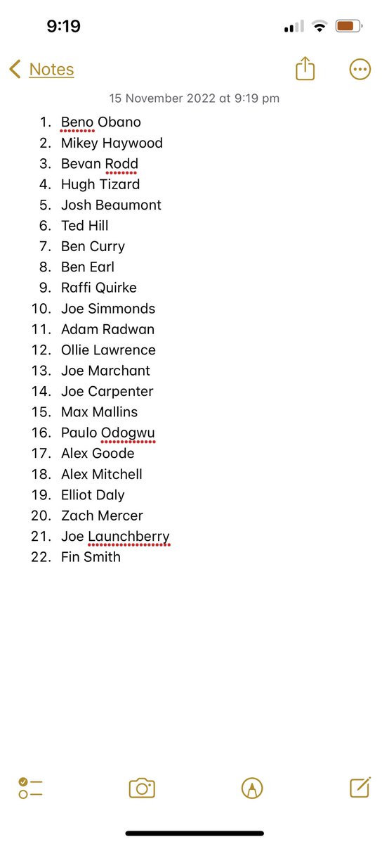 jackobrien91's tweet photo. Interesting to see the England rugby squad for this weekend vs NZ! Amazing to see the amount of talent out there not even getting a look in (bar Beno who is injured), here are 22 who I think unlucky not to get in the squad. thoughts everyone? #EnglandRugby #Selection #EddieJones https://t.co/ANKgjhFi3r