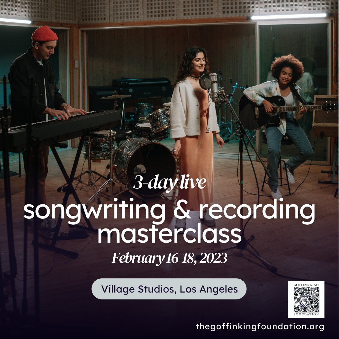 Take your songwriting to new heights at a 3-day live songwriting and recording masterclass in February 2023! Learn more and register: producelikeapro.lpages.co/3-day-live-son…