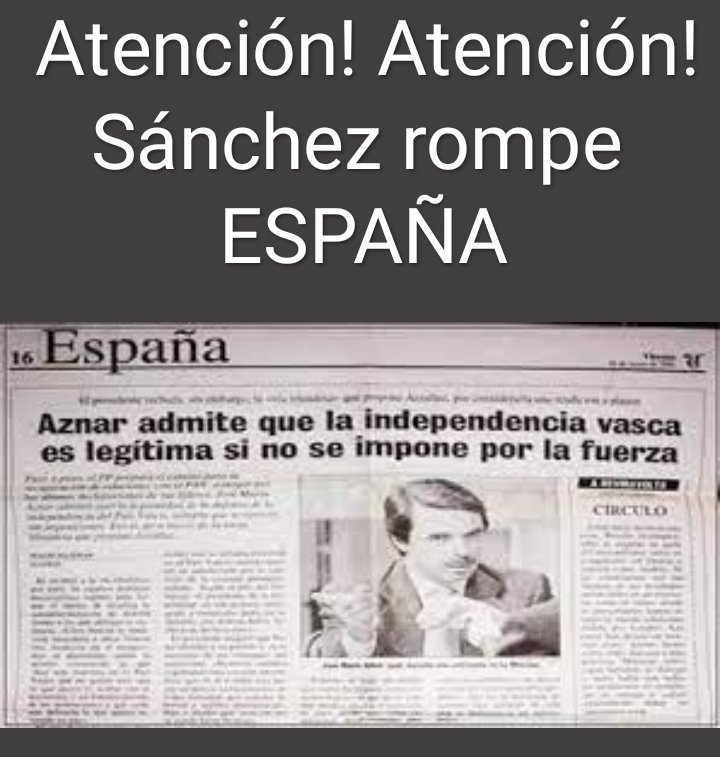 AlfamenBnyk's tweet image. Consuelo vas a dejar sin trabajo a M. Mar Bl@#co, porqué llevar 15 años cobrando buen sueldo público tapa todo lo que ha faltado a la memoria de su #3rm@no y haciendo sufrír a sus padres.
Los fascistas no quieren gente como tú que no se dejan, quieren gente como M. M@#.