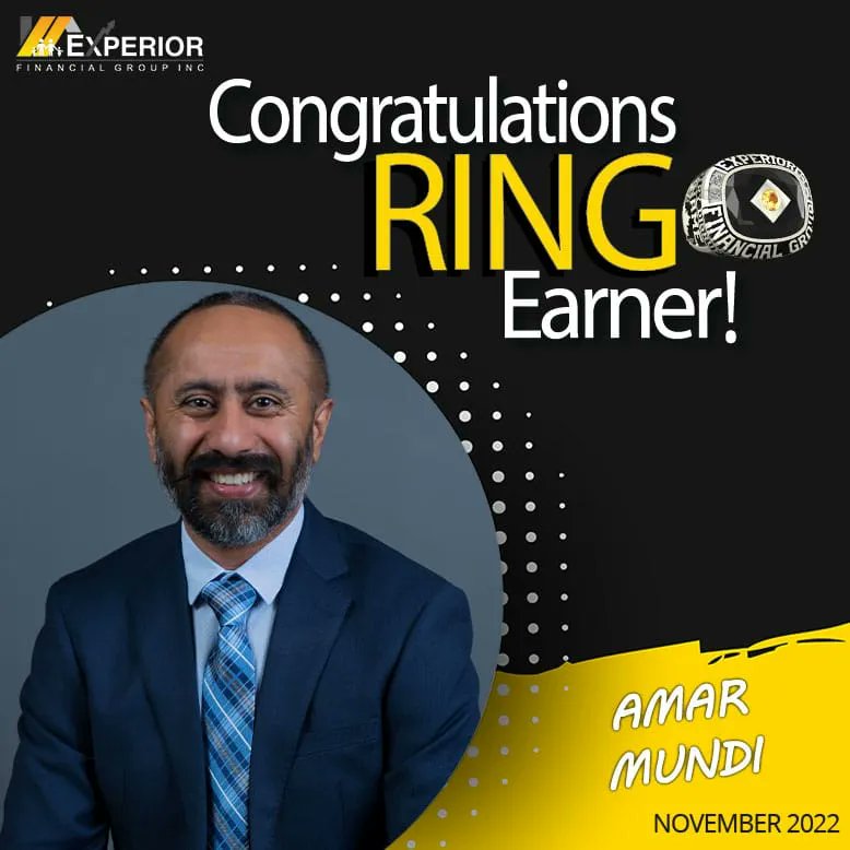 _Experior_'s tweet photo. Executive Director, Amar Mundi has reached another career milestone with Experior! Congratulations on becoming our newest Ring Earner of November 2022! We appreciate his dedication to his work! Read more about his success on our blog: https://t.co/caQtmjkh2L #ringearner https://t.co/bDFdwyaVZ2