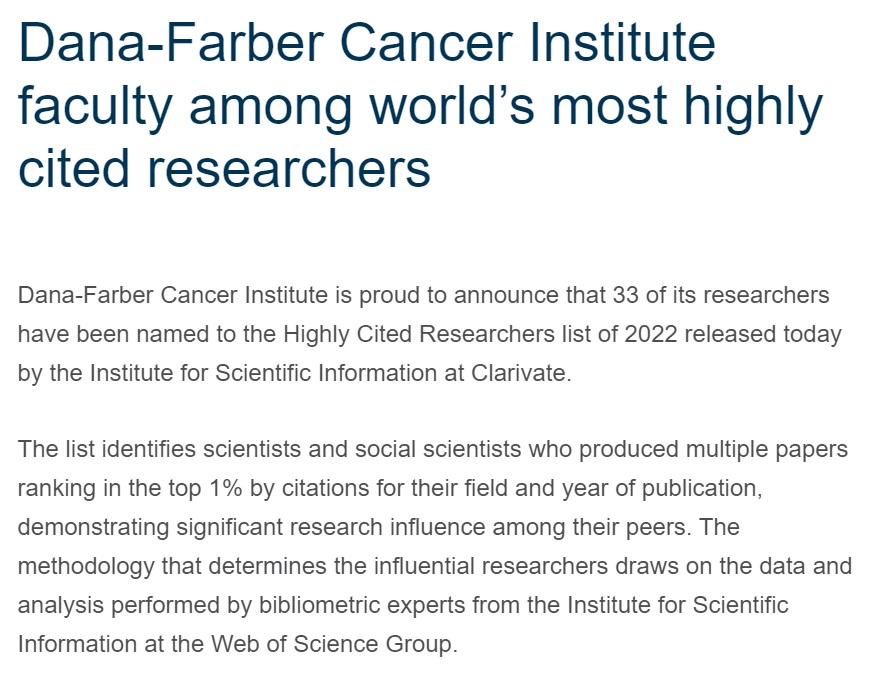 Dana-Farber’s Breast Oncology Center tweet media
