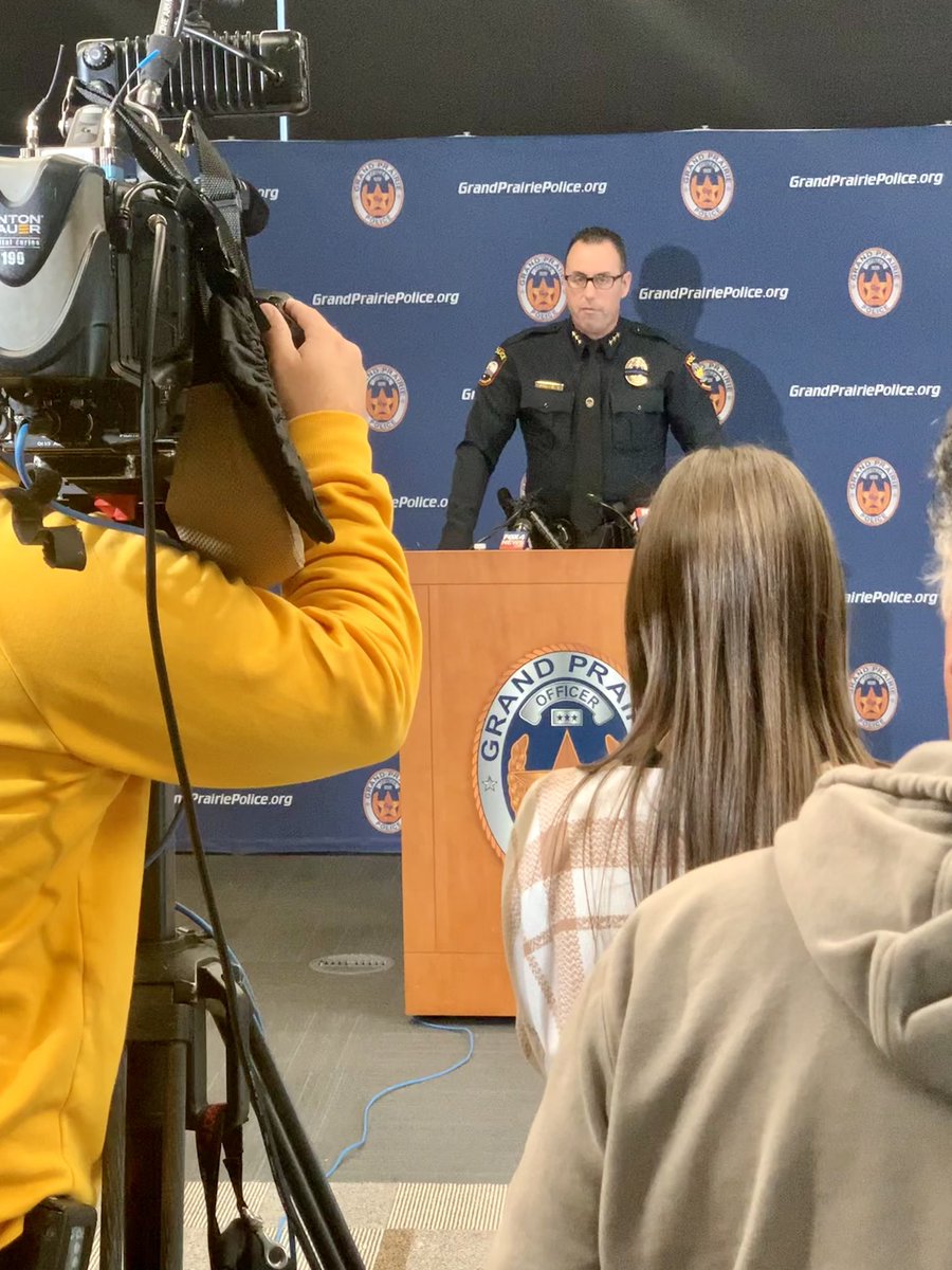 Breaking Grand Prairie Police offering updates on their officer that died while in pursuit of vehicle using a fictitious paper tag. <a href="/NBCDFW/">NBC DFW</a>