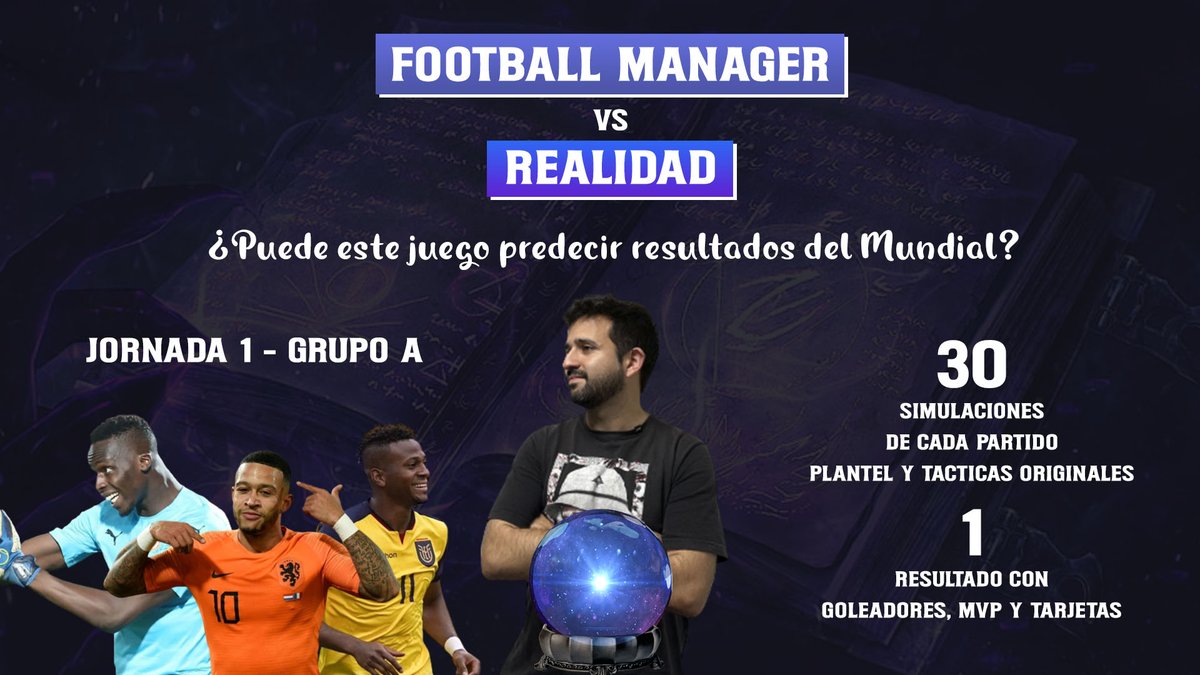 f_mpanda's tweet image. 🚨¡NUEVA SERIE MUNDIALISTA!📽️

🔮 ¿Puede el #FM23 predecir la realidad? Les muestro un ejemplo con la fecha 1 del Grupo A

⏩youtu.be/azyJYk3rJ-s

🙏 Llevó muchísimo laburo poner tácticas y planteles lo más reales posibles, así que el apoyo se agradece