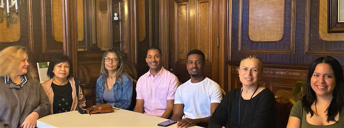 Thanks to RI Family Literacy Initiative &amp; the <a href="/TalktoWPL/">Warwick Public Library</a> Citizenship Class for coming to Lippitt House Museum to explore the Lippitt's legacy of civic engagement and voting rights history. We are proud to partner with #EnglishLanguageLearners #ESOL programs!