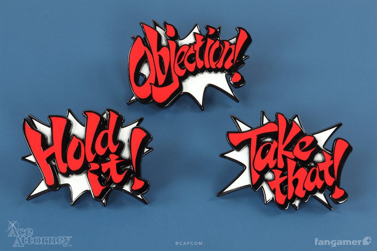 Fangamer On Twitter Our Ace Attorney Collection Is Here Shirts Pins