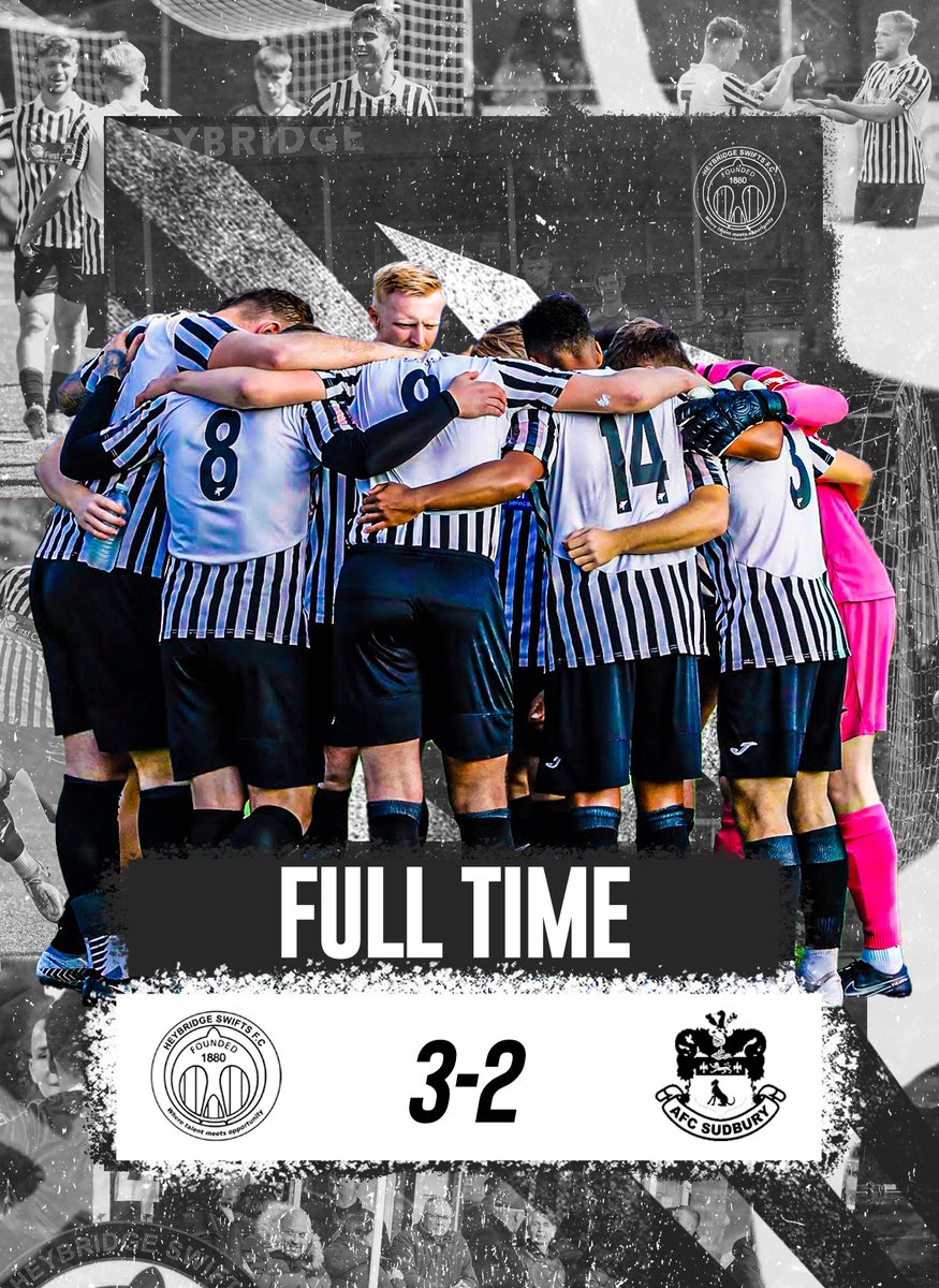 THAT IS HUGE!!!

Absolutely brilliant from Swifts, as we beat the previously unbeaten league leaders 3-2!! 

Come on you SWIFTS!