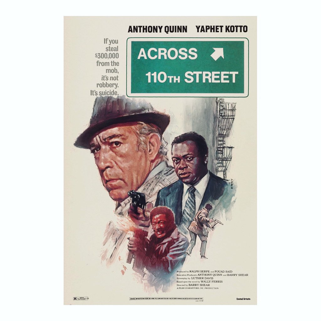 'Across 110th Street' #AnthonyQuinn #YaphetKotto