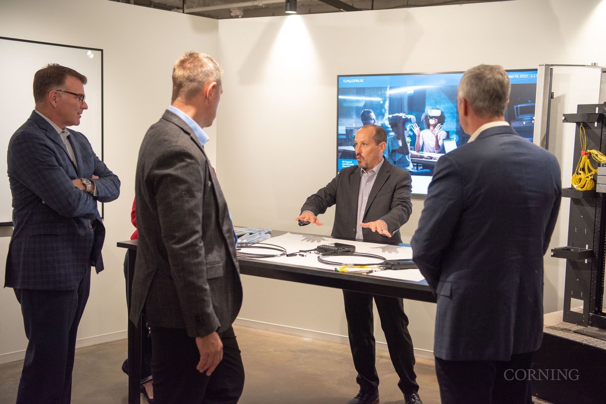 1/ One year ago today, the U.S. Infrastructure Investment and Jobs Act became law. A key provision is bringing high-speed broadband to underserved communities -- and we're proud to be doing our part to help make #InternetForAll a reality.