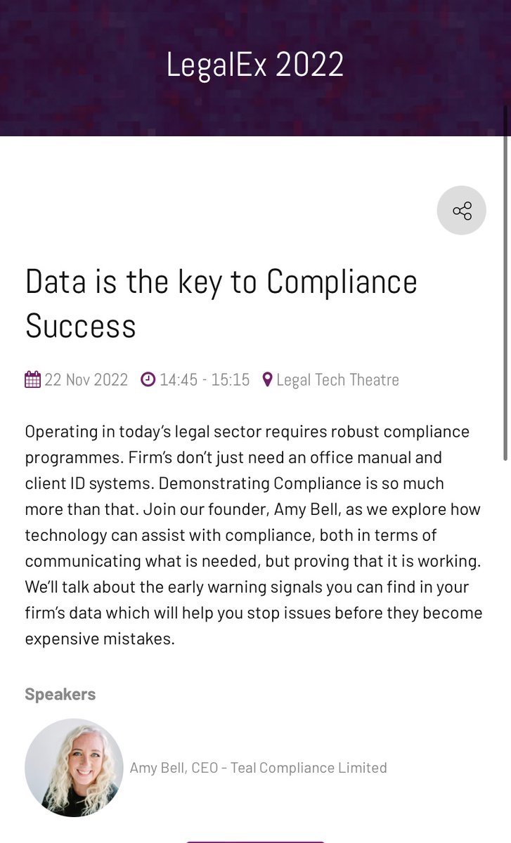 See you at <a href="/LegalexShow/">The LegalEx Show</a>?