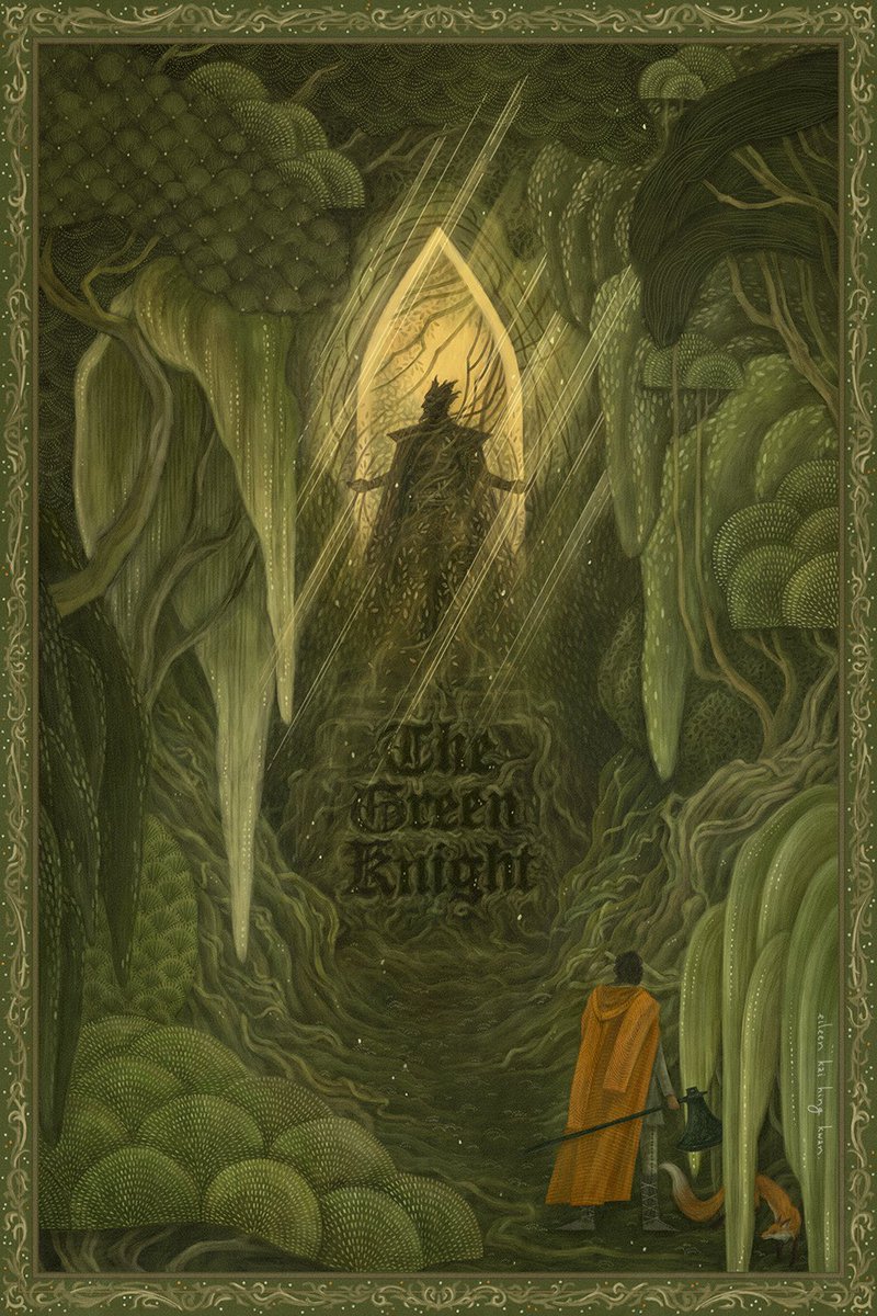 whereiseileen's tweet photo. The Green Knight 🌿🍃 https://t.co/JHhS4g1Zql