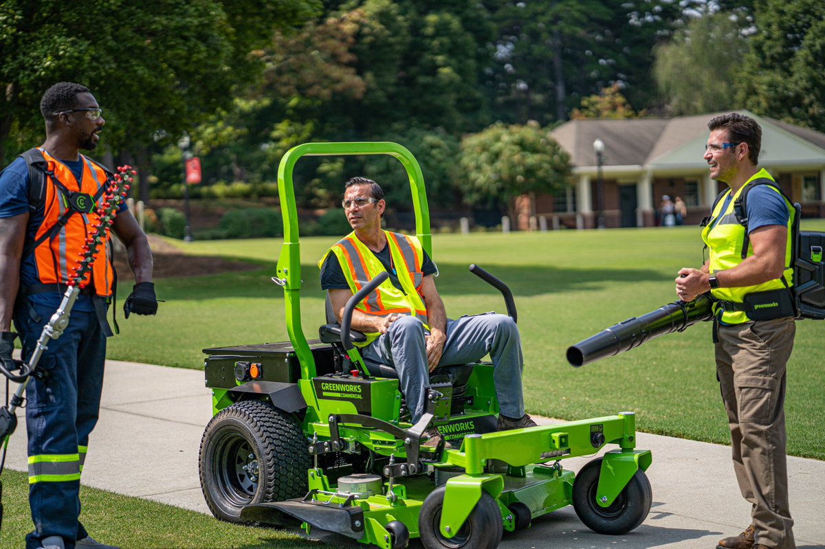 WoosterPower's tweet photo. Greenworks commercial products have been growing rapidly within our dealership. With equipment that has been tested and proven, battery equipment is here. Ask for a demo so we can show the full benefits! #Greenworks #batterypower #WPE #WoosterPower https://t.co/JABkf82y0x