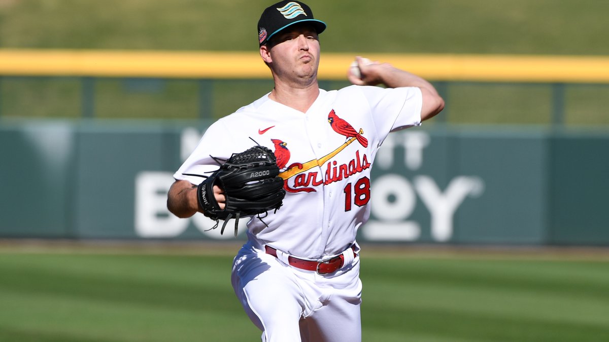 The Cardinals have added Connor Thomas, the Arizona Fall League Pitcher of the Year, to the 40-man roster.

Here's where teams stand: atmlb.com/3NNTQjS
