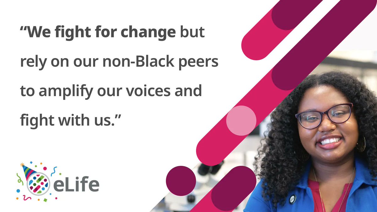 "Sooooo," tweeted  Angeline Dukes, "when are we doing a #BlackInNeuro week?".

Her tweet went viral and today, <a href="/TheRealDrDukes/">Angeline J. Dukes, PhD</a> talks about what spurred her to found <a href="/BlackInNeuro/">Black In Neuro 🧠</a> and how attitudes to diversity are changing in academia. #eLifeTurns10
elifesciences.org/interviews/bd7…