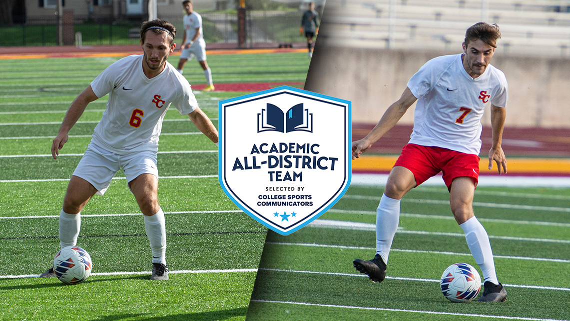 StormSports's tweet photo. Alan Imamovic and Andrew Russell of @SCmensoccer were tabbed Academic All-District by @CollSportsComm. 

📰 https://t.co/lYvx2P7EGi

#rollriversMSOC https://t.co/i3IZT2a1TG