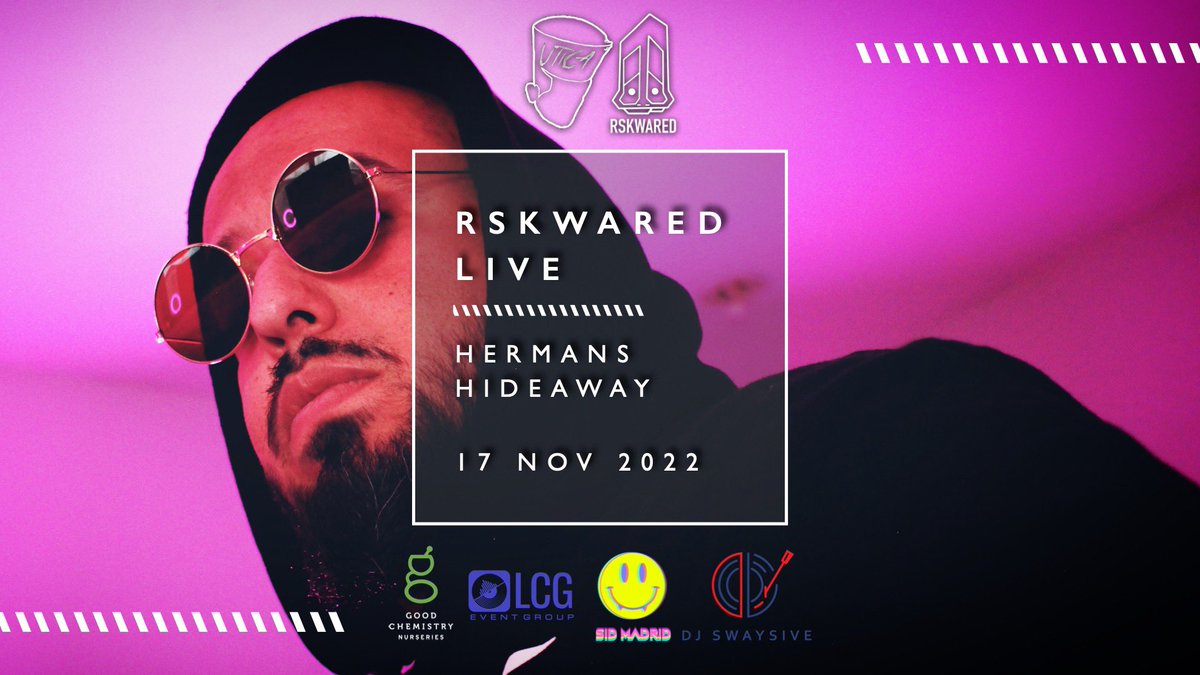 Check out <a href="/Rskwared1/">Rskwared</a> performing live at #LastNight🌙 / This Thursday Nov 17th at Herman's Hideaway 

7pm doors/ 8pm showtime, 21+ is a must

Tickets still available/ $10 adv/ dos 

eventbrite.com/e/utica-rskwar…