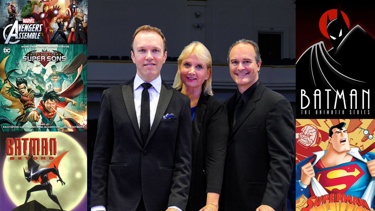 hlwmn's tweet image. LOOK UP IN THE SKY! It's a bird! 🐦 It's a plane! ✈

🎹 No, it's SUPER-COMPOSERS Lolita Ritmanis Michael McCuistion &amp;amp; Kristopher Carter from Dynamic Music Partners hosting a free online masterclass on November 16 about their Batman &amp;amp; Superman soundtracks!
eventbrite.com/e/capturing-an…