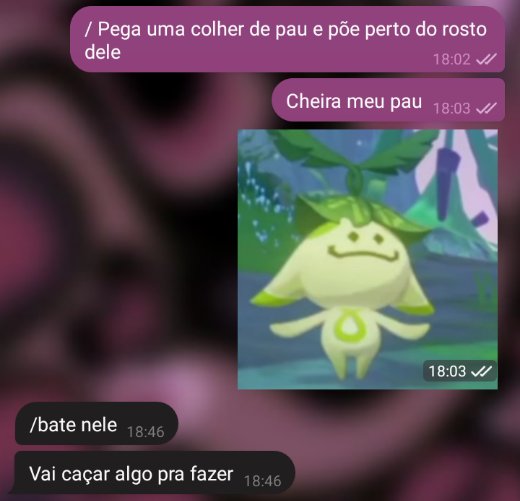 Só porque eu fiz uma piadinha inocente já tomei tapa, esse homem me odeia
