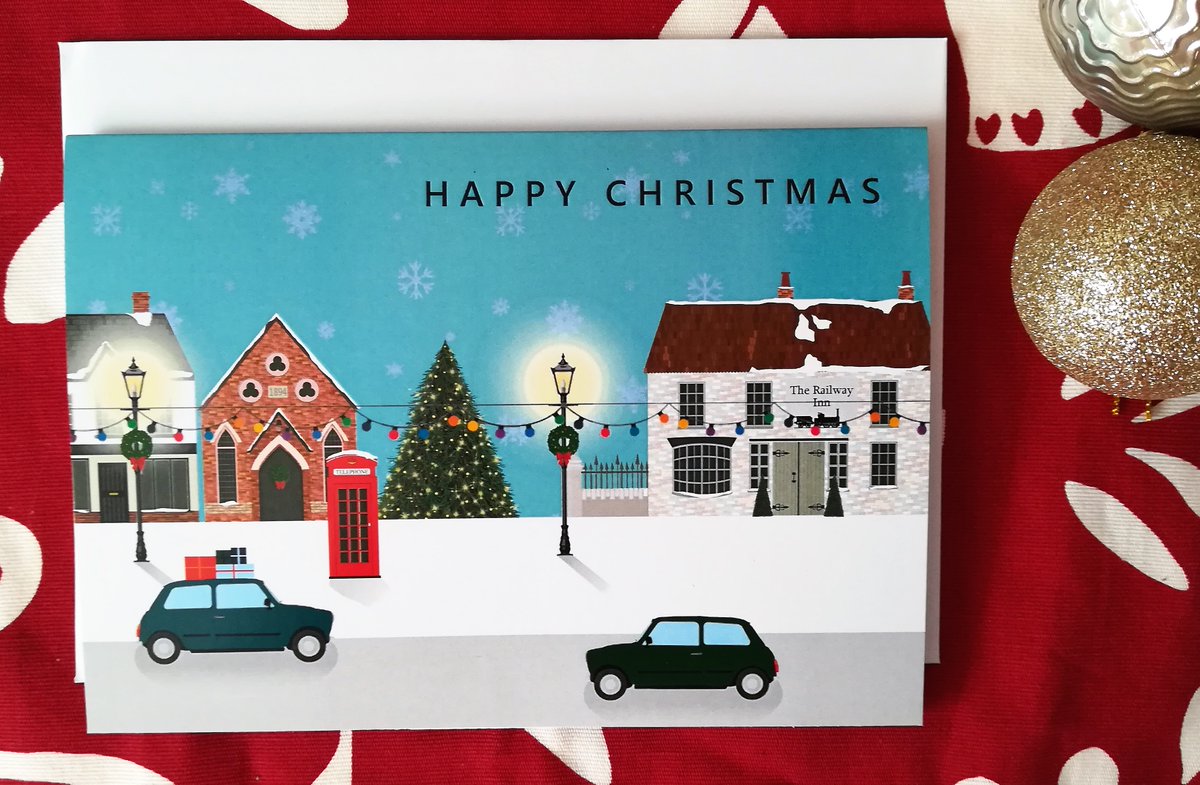 Ontherails2's tweet photo. We have two classic car designs on our #Christmascards!

- Unique designs drawn by me
- #Mini Cooper, Morgan Plus 4s
- Plastic-free compostable wrap
- £2.50 each

https://t.co/5Wtl7sg3oo

#christmas2022 #HandmadeProduct #morganplus4 #earlybiz https://t.co/3deRAD9NCk