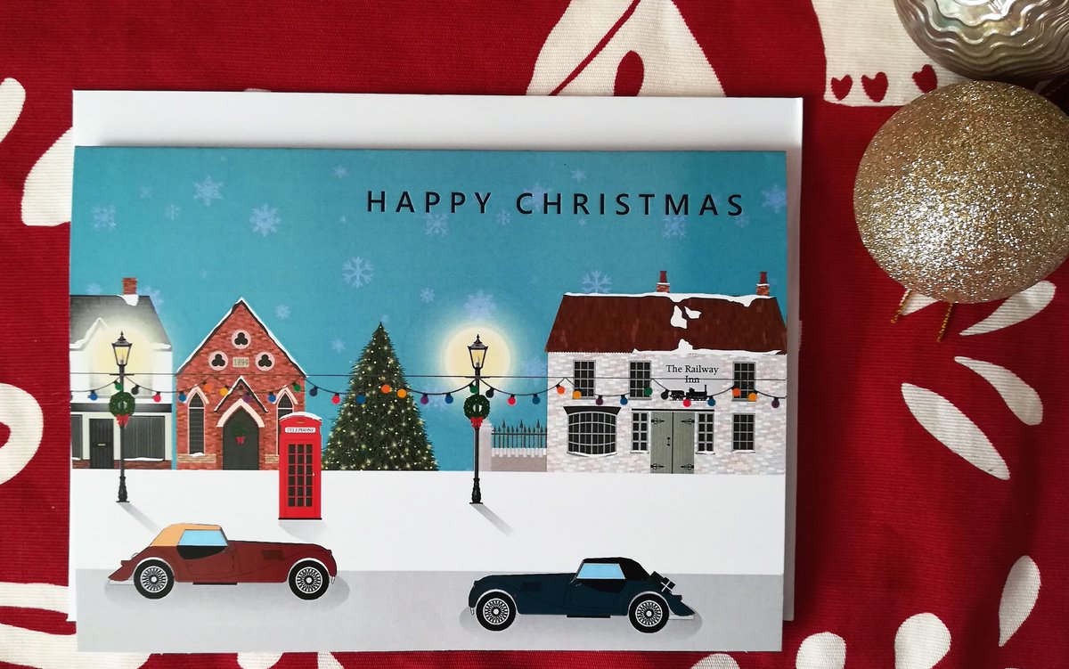 Ontherails2's tweet photo. We have two classic car designs on our #Christmascards!

- Unique designs drawn by me
- #Mini Cooper, Morgan Plus 4s
- Plastic-free compostable wrap
- £2.50 each

https://t.co/5Wtl7sg3oo

#christmas2022 #HandmadeProduct #morganplus4 #earlybiz https://t.co/3deRAD9NCk