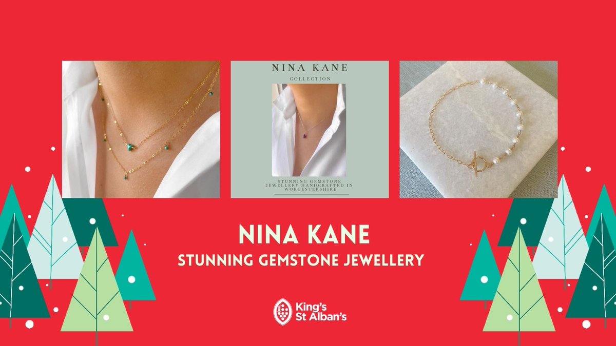 KSAPSG_'s tweet photo. STALLHOLDER REVEAL ...

For someone special this Christmas, Nina Kane Collection has some simply stunning gemstone jewellery all made in #worcestershire 

#christmasmarket #christmastime #prepschool https://t.co/f7P5UTJJ5l