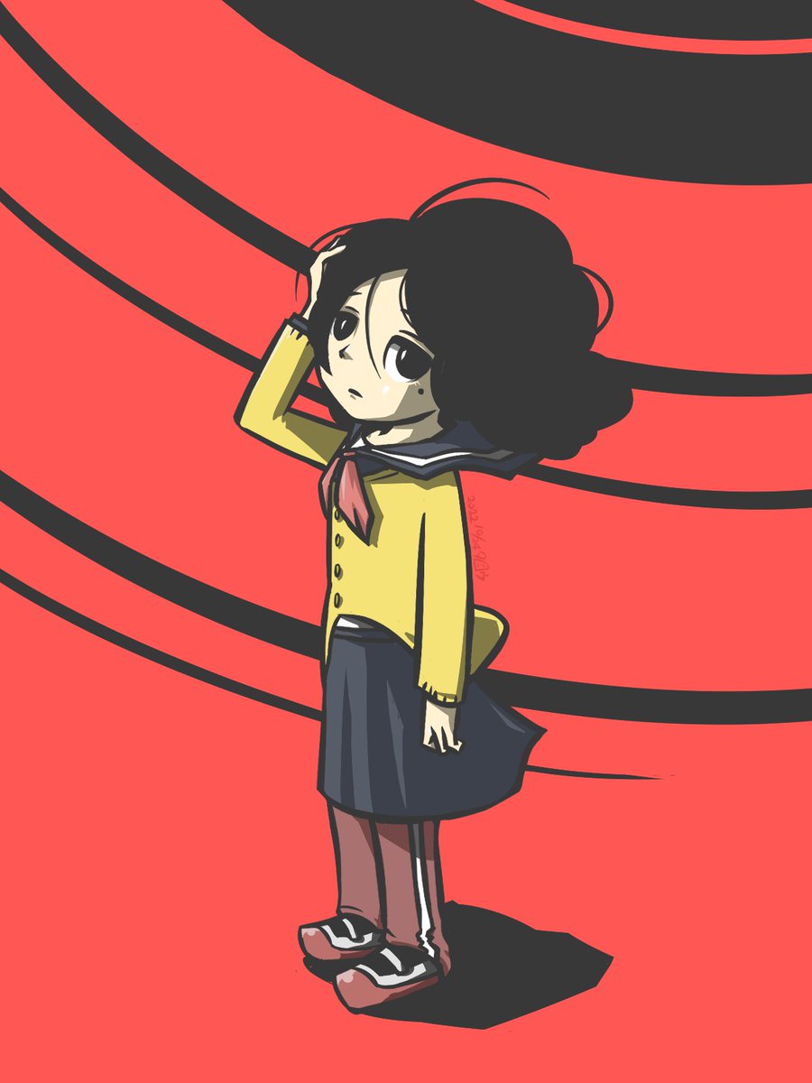 「10月⑥ 10/21〜24 #先月描いた絵を晒そう #イラスト #illustr」|タロウ@一日一絵のイラスト