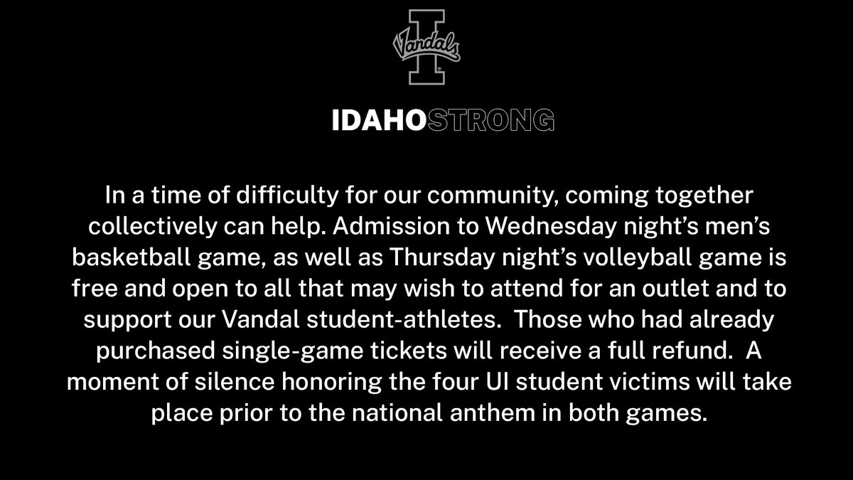 Idaho_Vandals's tweet photo. 🖤💛🖤💛 https://t.co/LfCShDcKnl