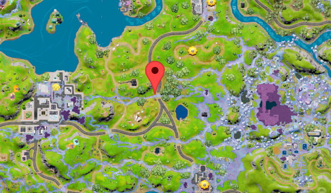 StreamFNBR's tweet photo. ⚠️EVENT SPOILER⚠️

Here's the rough location of where the countdown hologram will appear a couple days before the event. https://t.co/ZNtALQToIQ