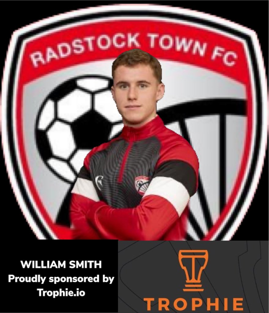 Radstock_TownFC's tweet image. We are delighted to announce @Trophie_io as William Smith’s player sponsor.
Thank you for supporting Radstock Town FC

Contact us for remaining players available to sponsor.