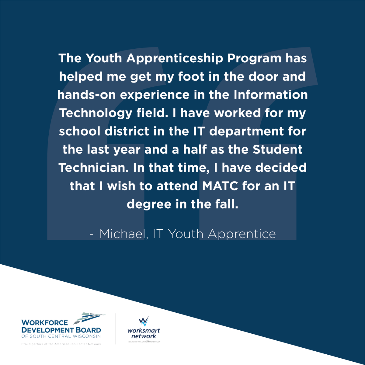 worksmartwi's tweet photo. Youth Apprenticeships allow students to gain hands-on experience before graduating high school and employers to fill workforce gaps. Learn more at https://t.co/xjSqbuyoMZ

@DCSC_WI &amp; Jefferson County YA

#NAW2022 #registeredapprenticeships #youthapprenticeships #preapprenticeship https://t.co/VrE0KMGWTX