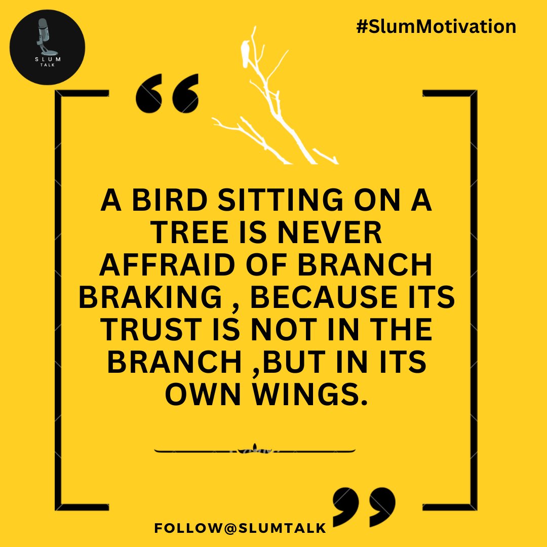 SlumTalk's tweet photo. #SlumMotivation 
#WednesdayMotivation 
@SlumTalk https://t.co/skEaJpM84T