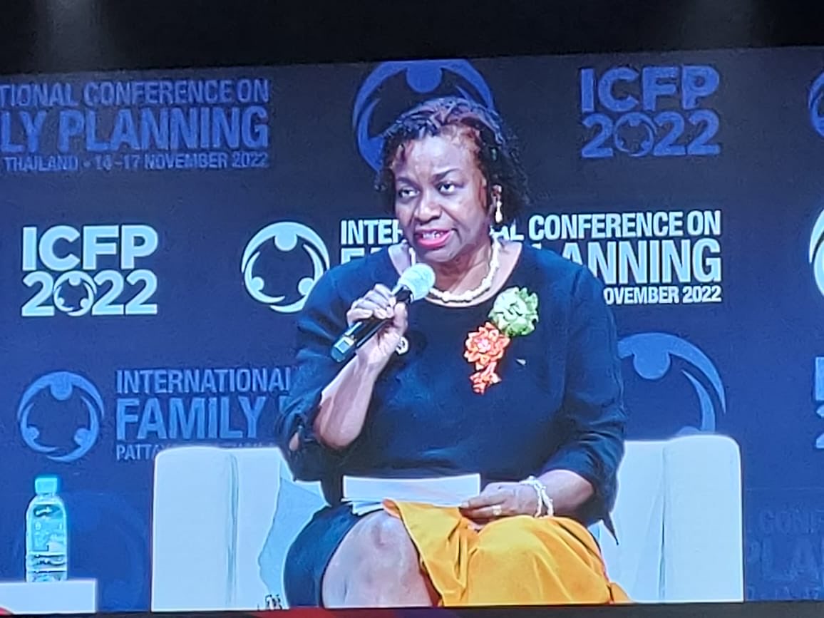 PMNCH's tweet photo. Accountability means asking women and adolescents what they want. Rights based family planning is what women have demanded and what makes sense. @Atayeshe @UNFPA #onepointeight #ICFP2022 #1point8 https://t.co/0y4pUswcc6