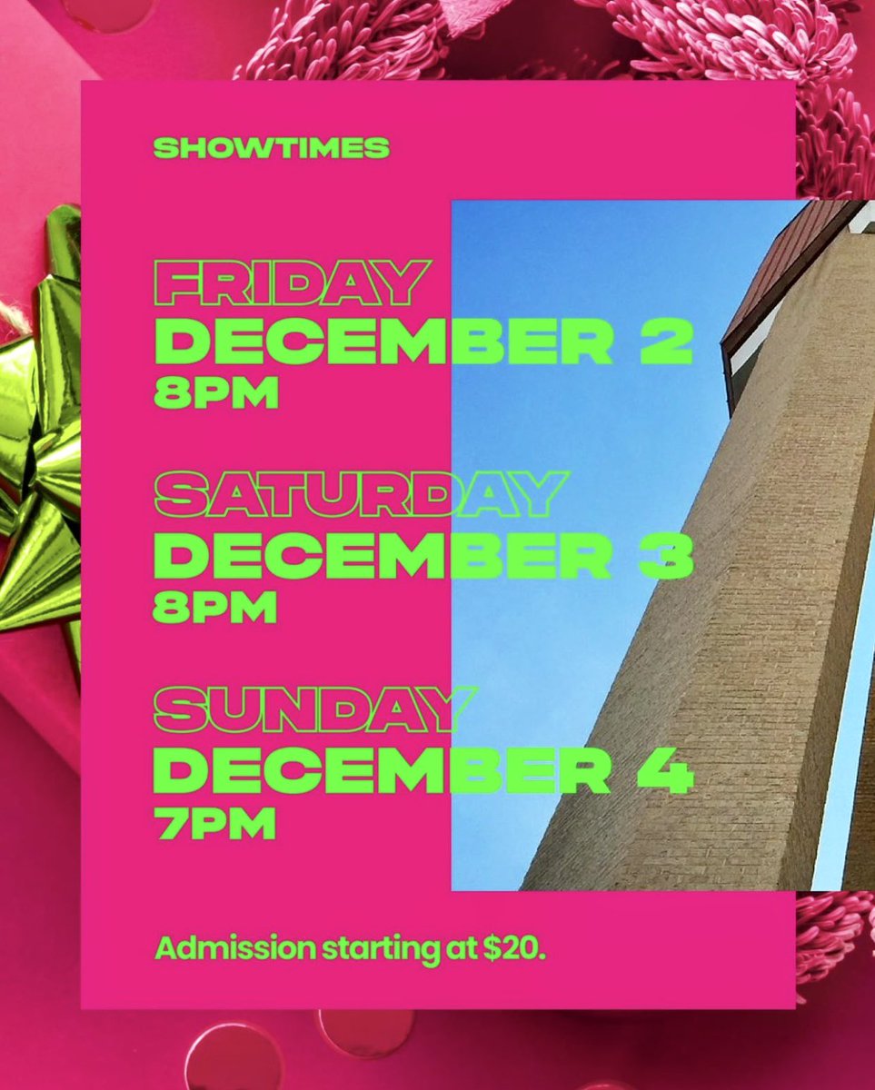 Proud to be a member of the incredible @austingmchorus and looking forward to our holiday concert! Join us for a “Slay Ride” December 2nd, 3rd, and 4th! Get in the holiday spirit and support this esteemed Austin tradition 🌲 🎶 Grab your tickets here! atxgmc.org