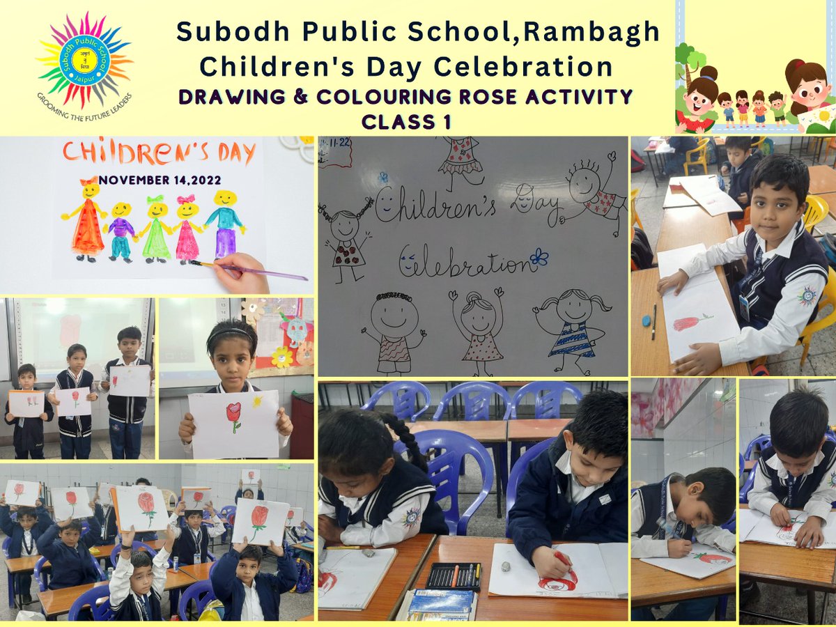 subodh_jaipur's tweet photo. Children's Day Celebration
Children are indeed blessings and childhood is the most fun filled phase of life. Children's Day is an occasion to celebrate the joy of being a child.
#childrensdaycelebration
#SpecialAssembly
#potlunch
#poemrecitation
#dance
#funfilledactivities https://t.co/mmlOiNc2fz