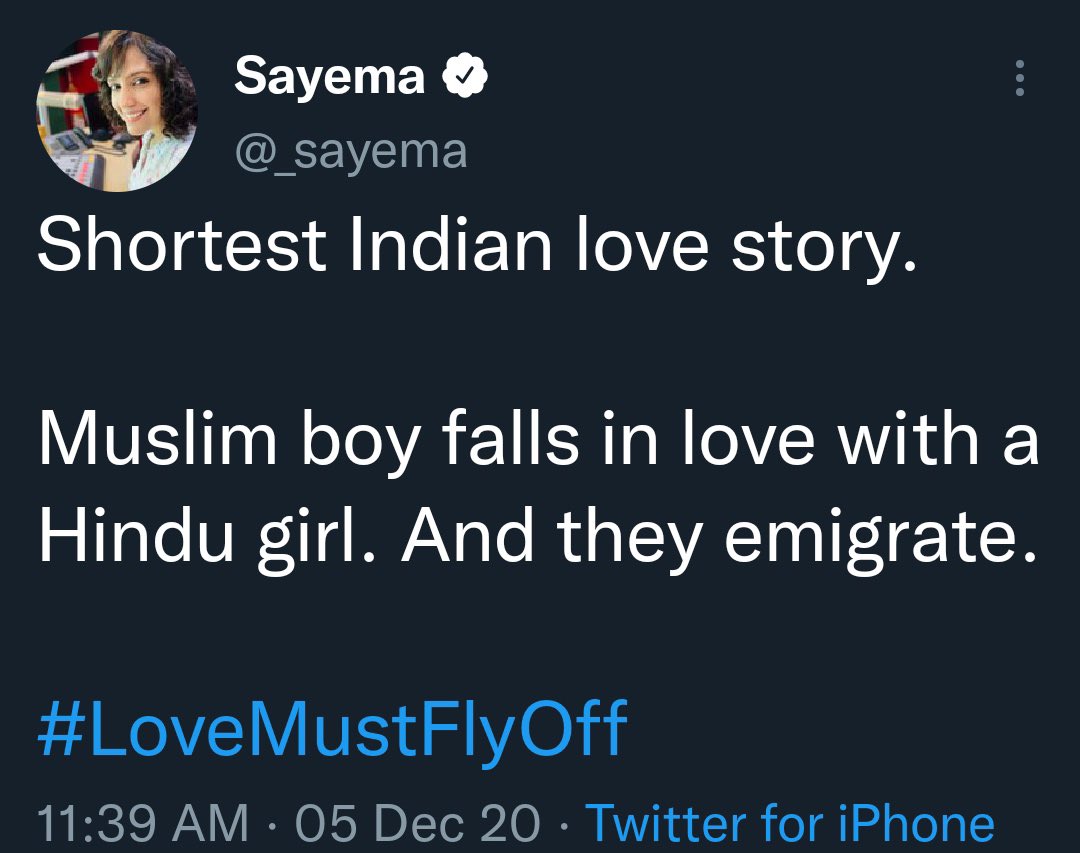 Sayema Didi forgets to tell us the ‘Climax Scene’ of this this ‘Shortest Love Story’

Hindu Girl comes back in 35 pieces

#JusticeForShraddhaWalkar