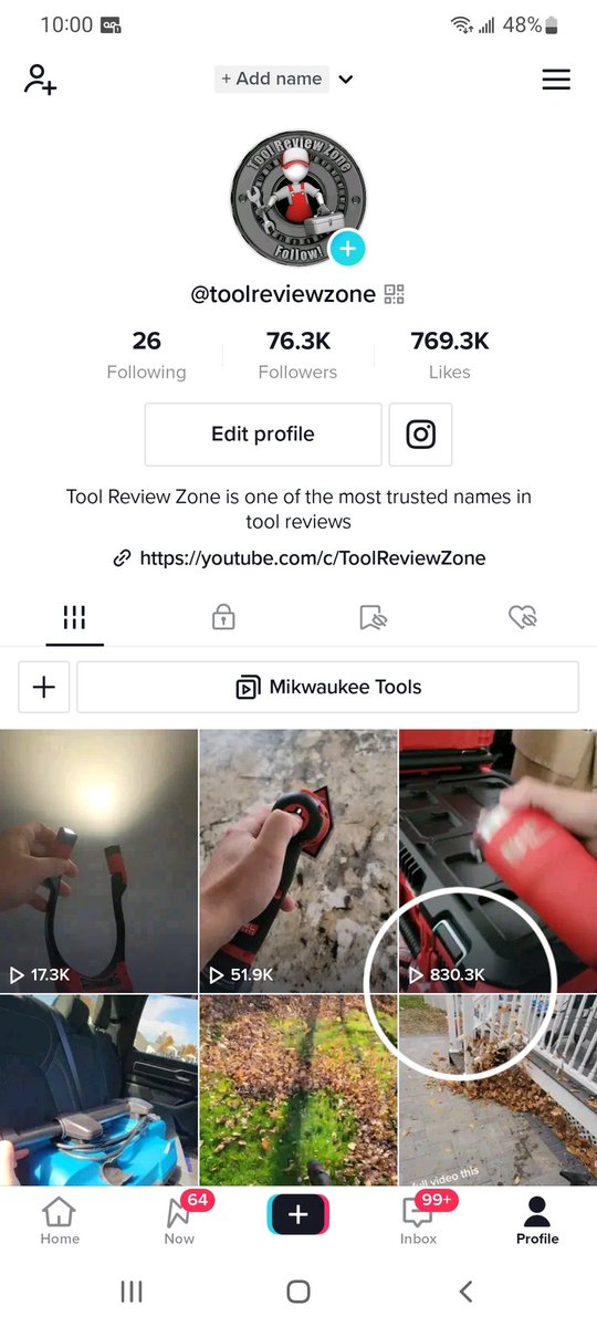 It's hilarious how I only have 76k followers on tiktok and can get 803k views on a single video but have 245k subscribers on YouTube and only get 2k views a video <a href="/YouTube/">YouTube</a> #YouTube #tiktok #YouTubealgorithm