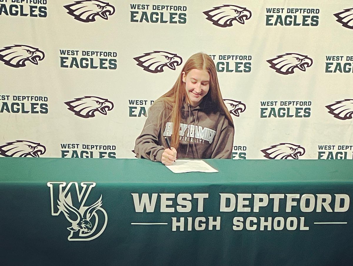 YESSS Jaden! Shine on girl! Officially committing to further her academic and athletic success at Holy Family University! We are so proud of you!   🐯🥎 #NJKOfam #futuretiger #notsobabyJ